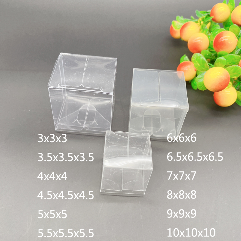 Event Party Box - 100 stücke 3-10cm Platz Kunststoff Geschenk