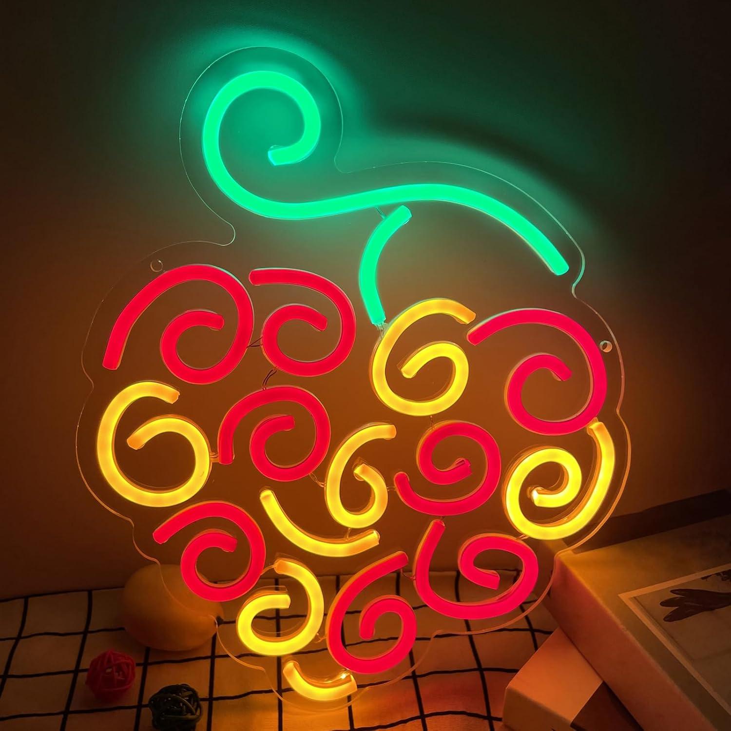 Neon Sign Party - Cyber Fruit Neon-Schild USB Dimmbares LED-Licht