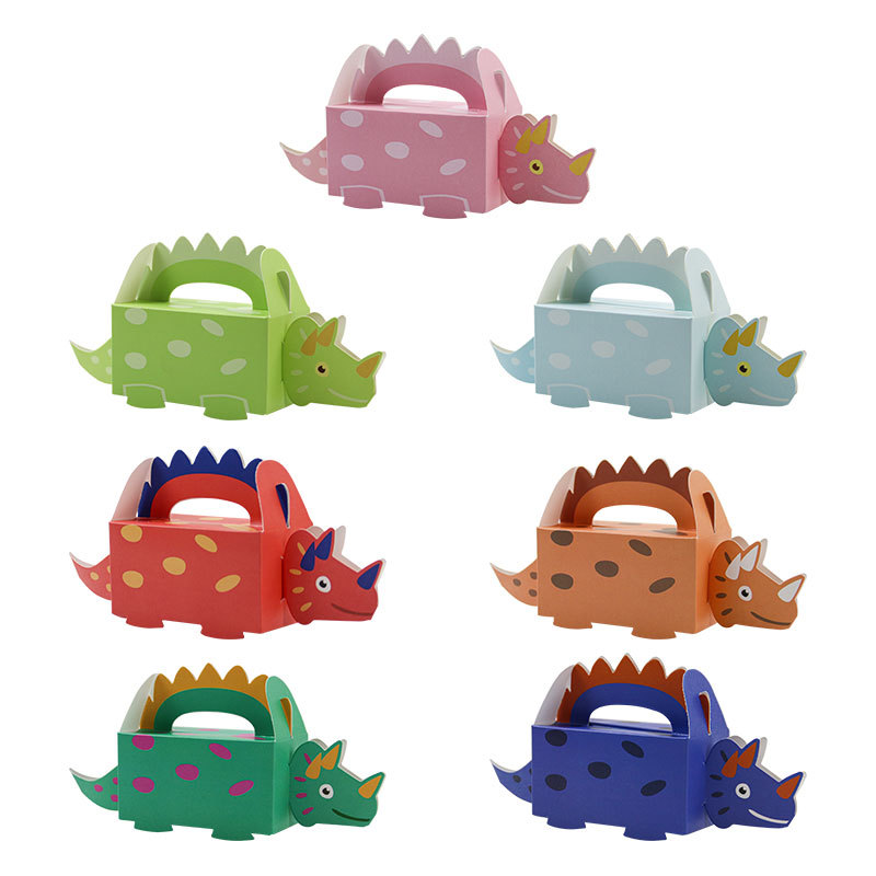 Event Party Box - Dinosaurier-Party-Geschenkboxen für Jungen und Mädchen, Jurassic