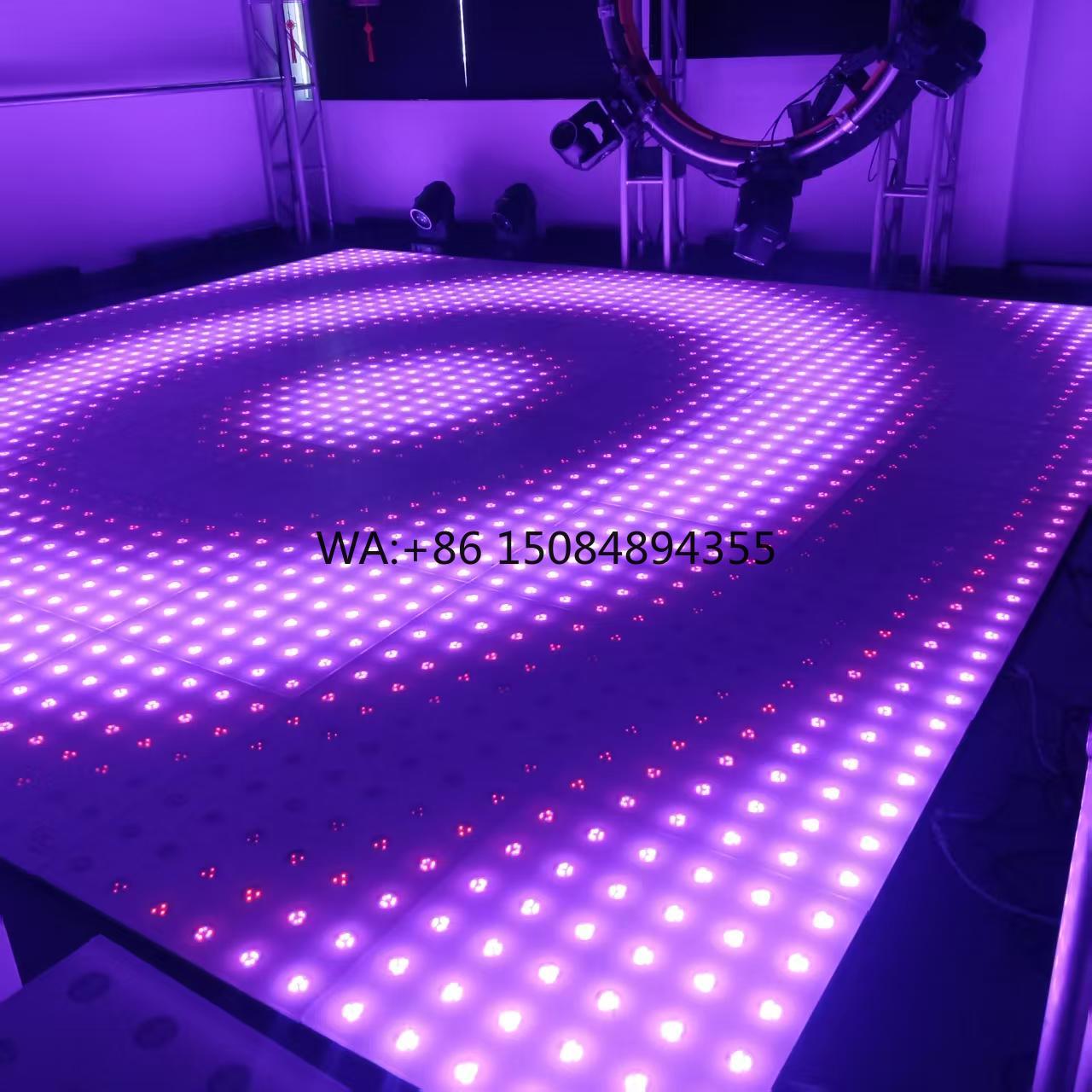 Event Party Dj - LED-Video-Blitzlicht Tragbare DJ-Vollfarbige Disco-Party Tanzfläche für