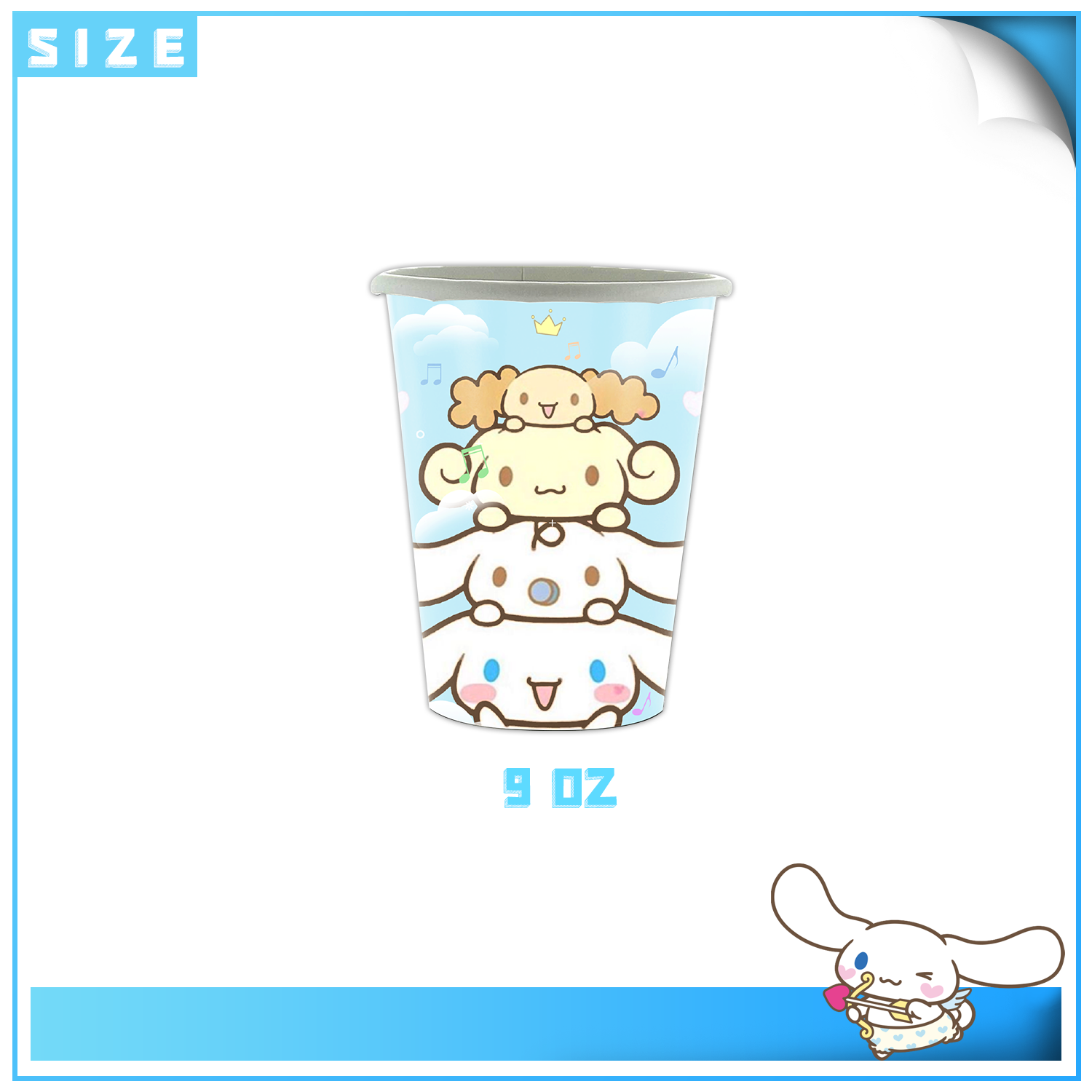 Cartoon Cinnamoroll Geburtstag – Table Cloth Disposable Bewertung und Preis