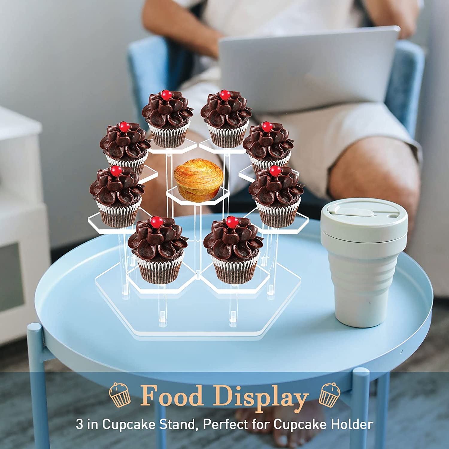 8/9 Tier Acryl Display Stand f – Cupcake Stand Tier Bewertung und Preis