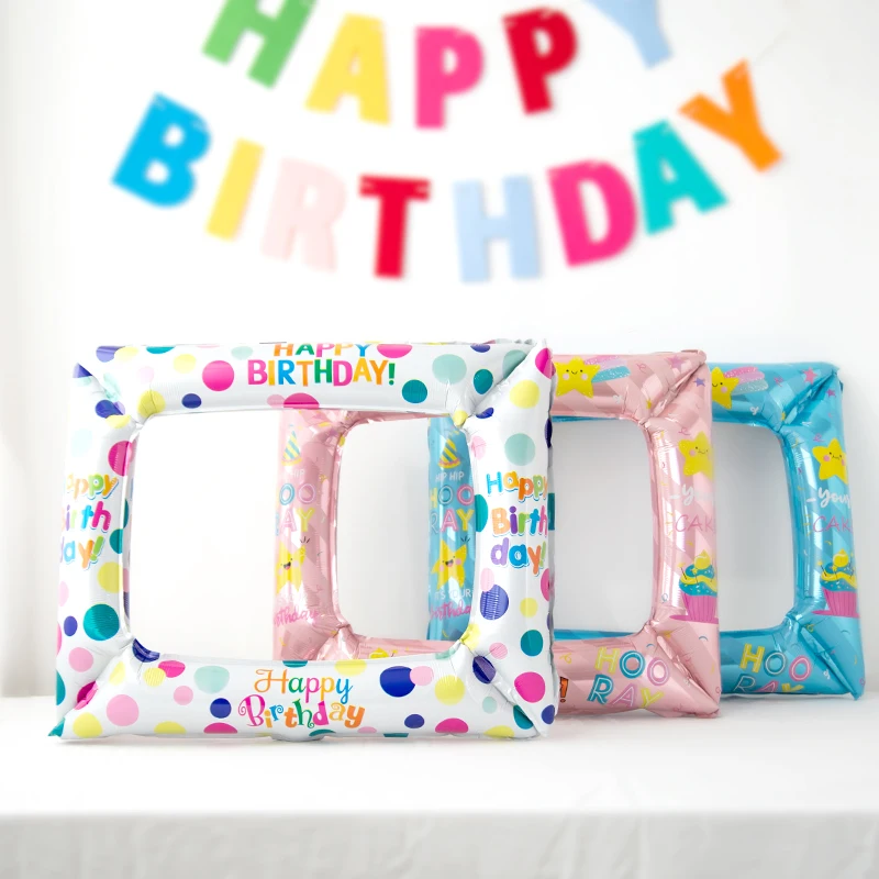 Fotorahmen-Ballons für Kinder, – Photo Booth Frame Bewertung und Preis
