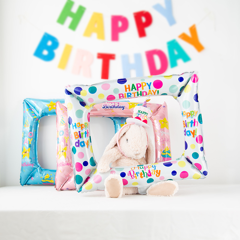 Fotorahmen-Ballons für Kinder, – Photo Booth Frame Bewertung und Preis