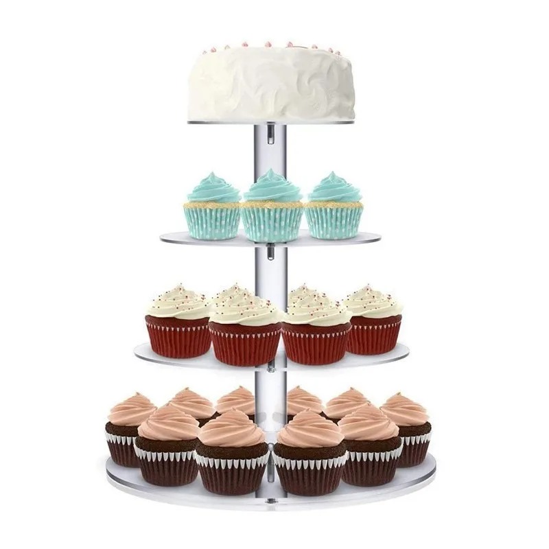 Klarer Acryl-Cupcake-Halter mi – Cupcake Stand Tier Bewertung und Preis