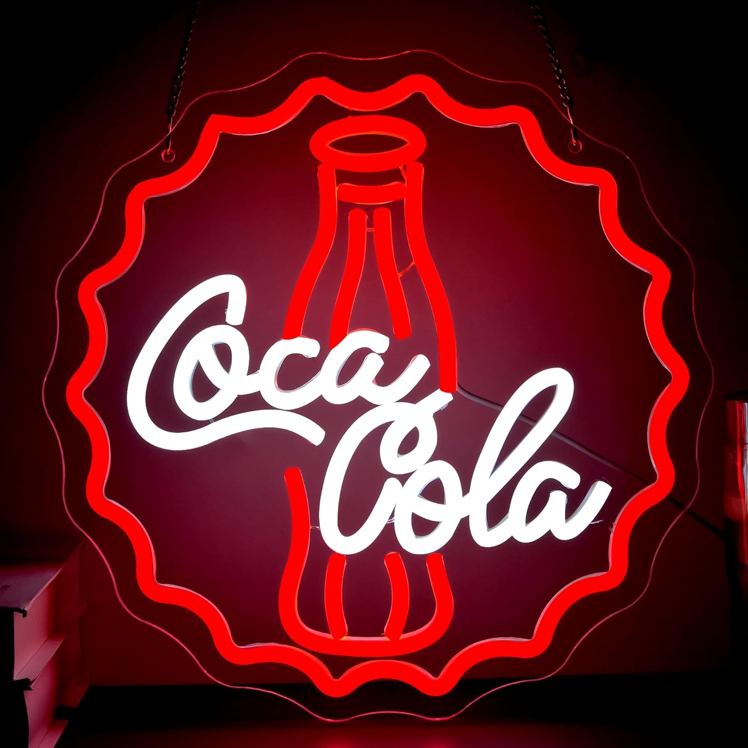 Cola Neon-Schild Kunst-Wandleu – Neon Sign Party Bewertung und Preis