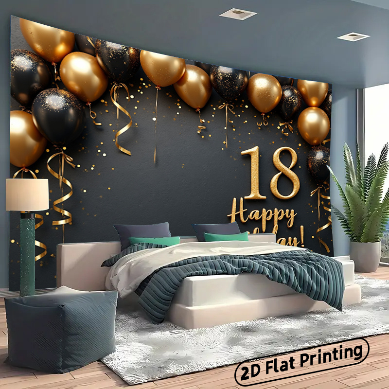 2D 1-teiliges Hintergrundbanne – Party Banner Gold Bewertung und Preis