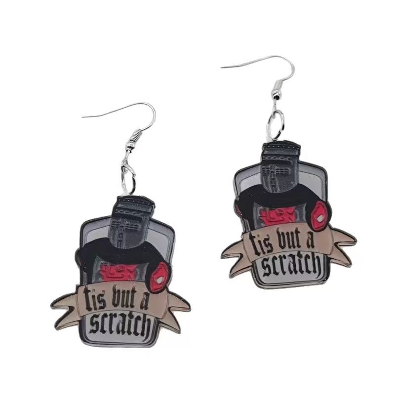 10 Stück Acryl-Ohrringe mit sc – Event Party Bewertung und Preis