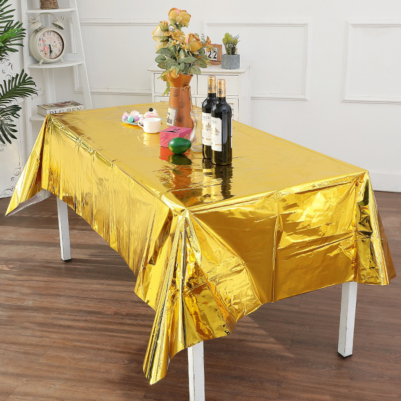 137 cm * 183 cm Rose Gold Spli – Table Cloth Disposable Bewertung und Preis