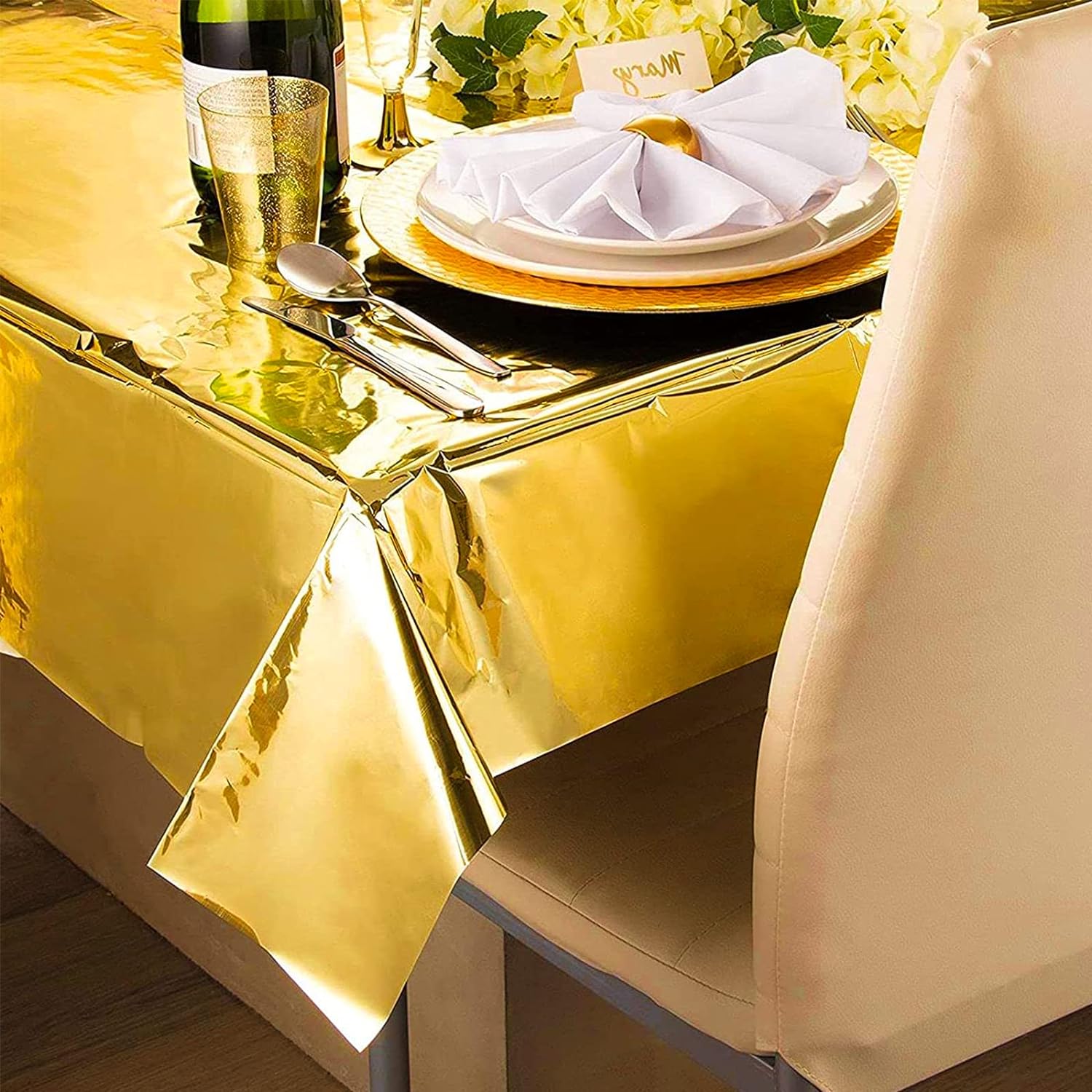 137 cm * 183 cm Rose Gold Spli – Table Cloth Disposable Bewertung und Preis