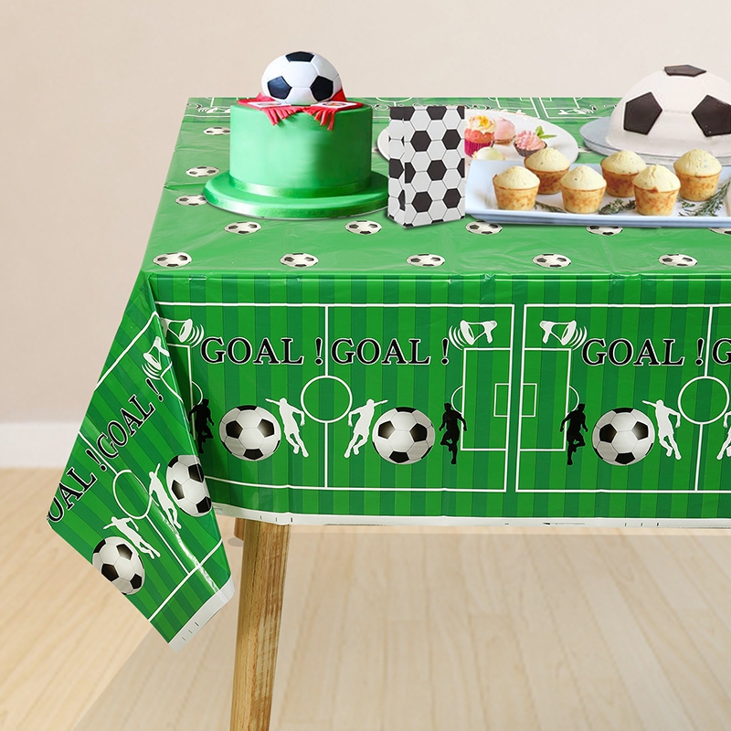 Fußball-Thema Einweg-Tischdeck – Table Cloth Disposable Bewertung und Preis
