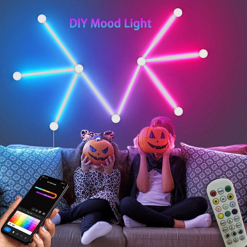 Intelligente RGB-Wandleuchte,  – Neon Sign Party Bewertung und Preis