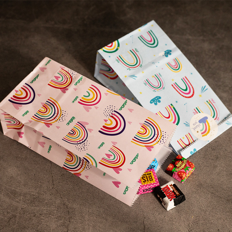 Kleine Papiertüten Regenbogen  – Event Party Box Bewertung und Preis