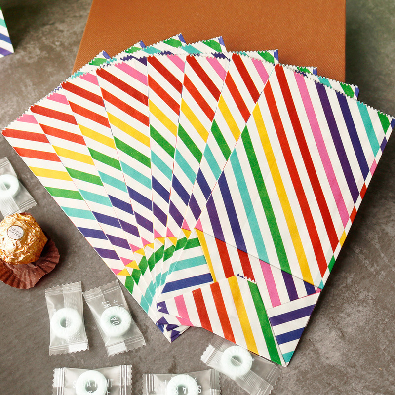 Kleine Papiertüten Regenbogen  – Event Party Box Bewertung und Preis