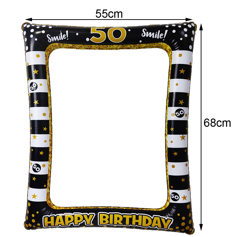 18. 30. 40. 50. 60. Geburtstag – Photo Booth Frame Bewertung und Preis