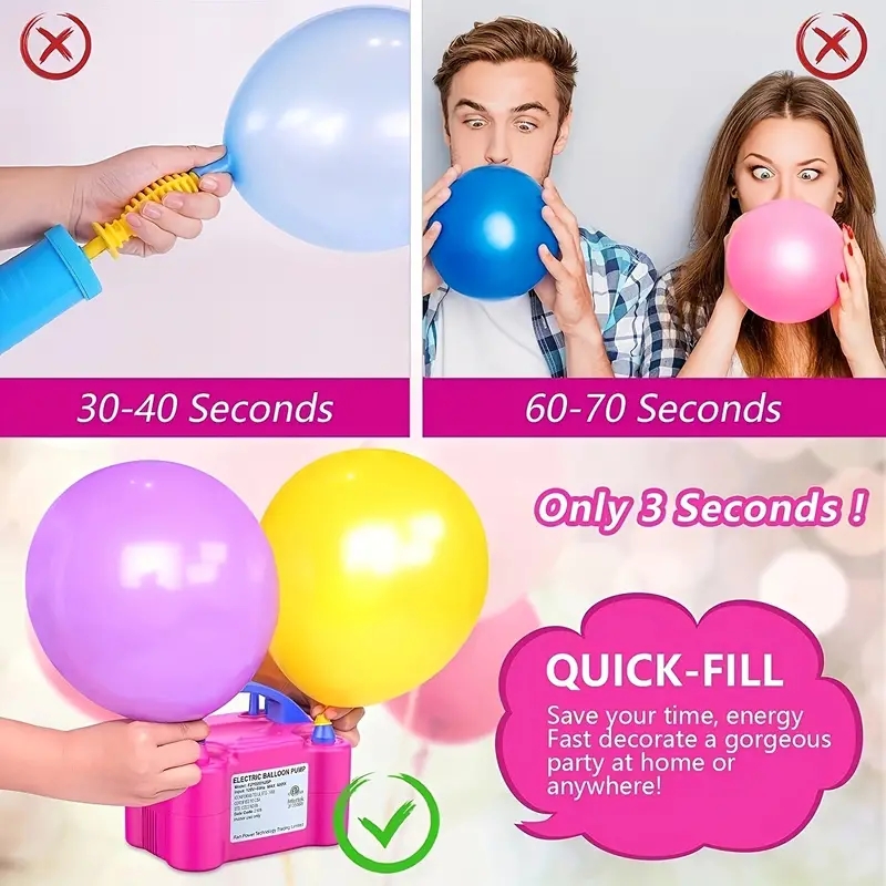 1 Stück, aufblasbare elektrisc – Balloon Pump Hand Bewertung und Preis