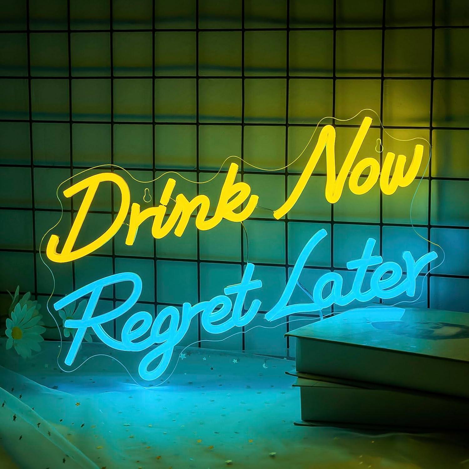 Bier Neonschild 'Jetzt trinken – Neon Sign Party Bewertung und Preis