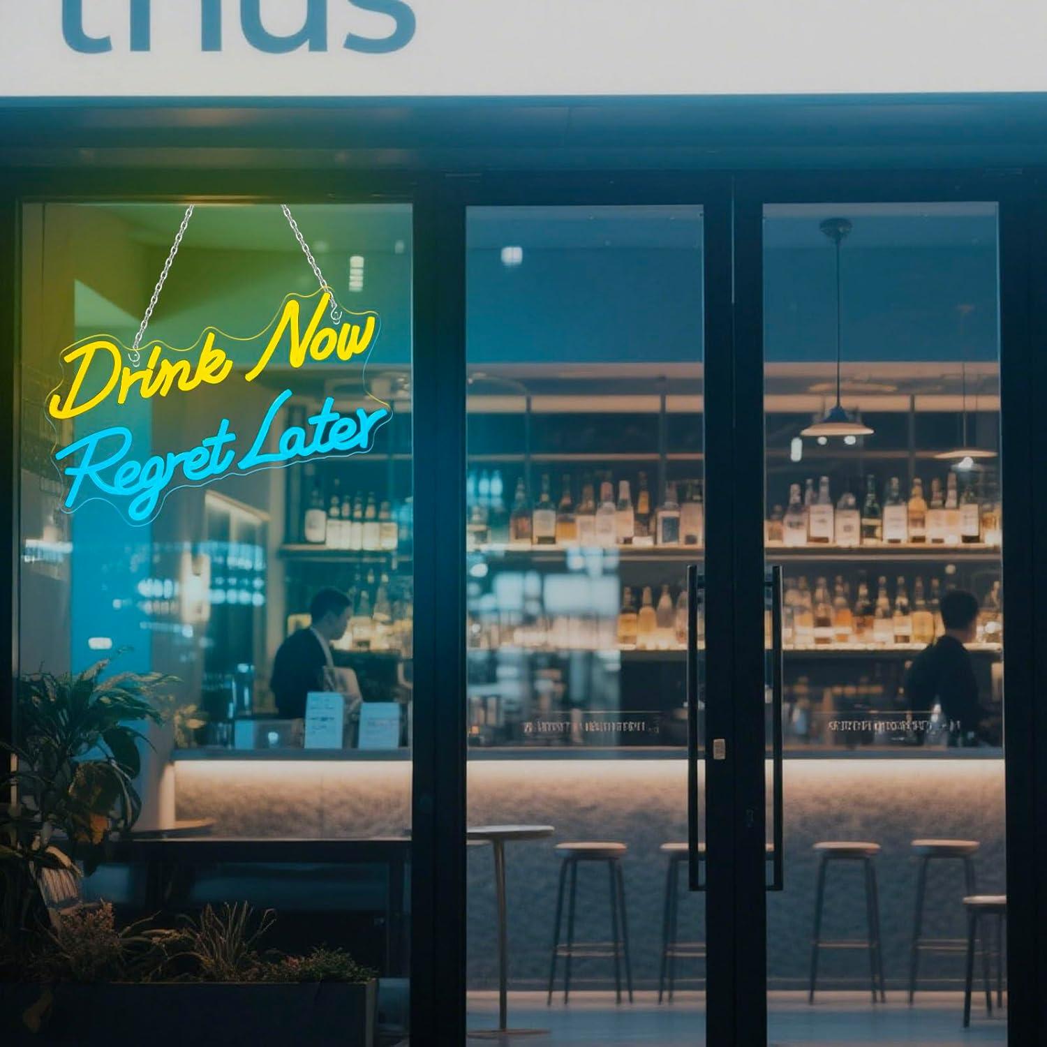 Bier Neonschild 'Jetzt trinken – Neon Sign Party Bewertung und Preis