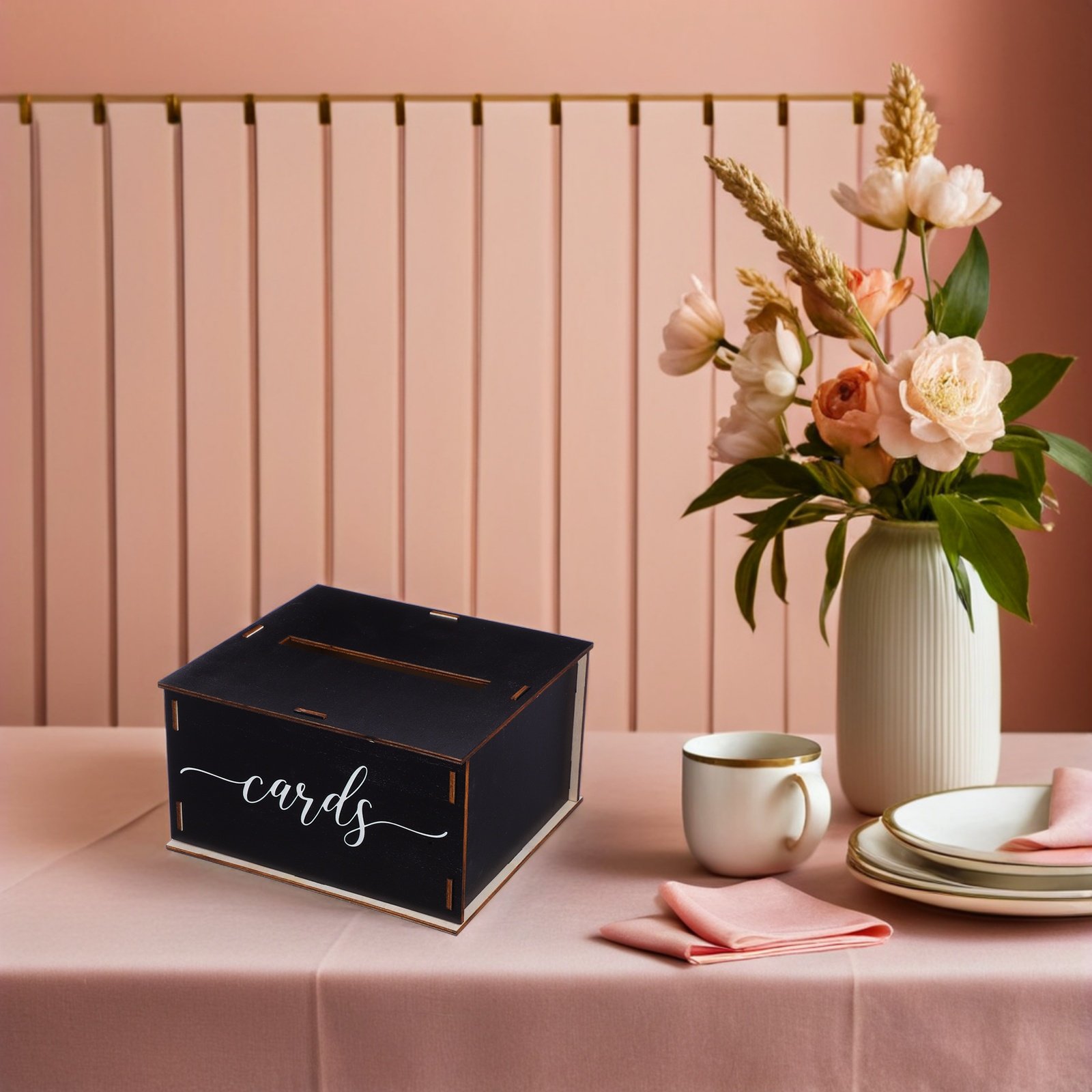 Hölzerne Hochzeitskarten-Box R – Event Party Box Bewertung und Preis