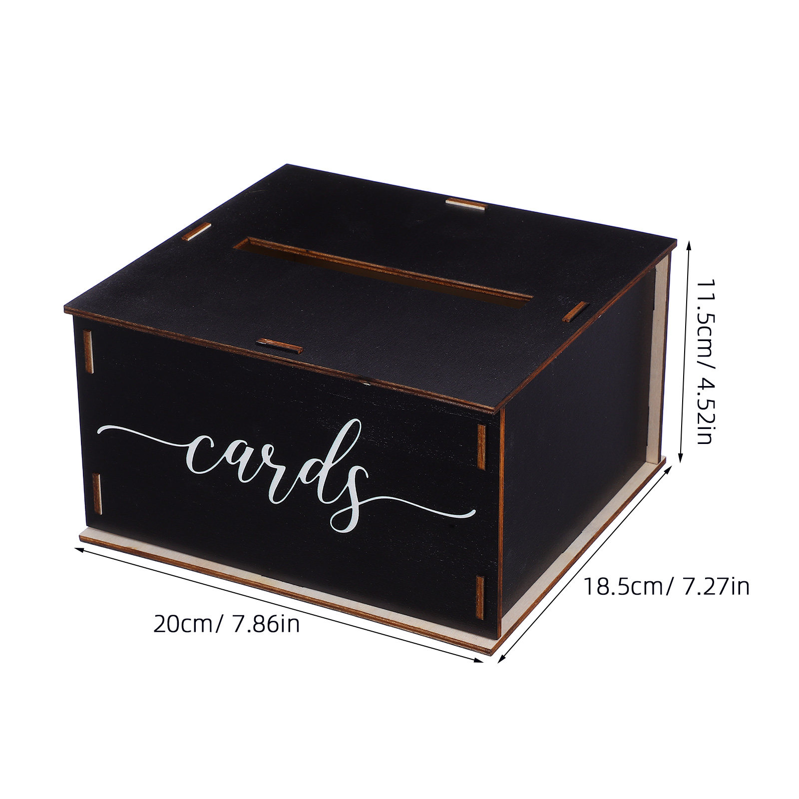 Hölzerne Hochzeitskarten-Box R – Event Party Box Bewertung und Preis