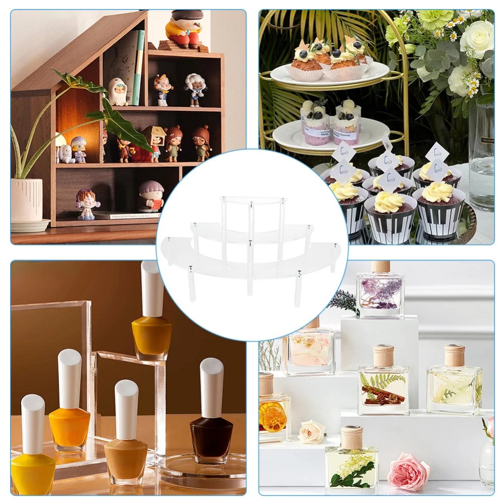 1/2er-Pack Acryl-Präsentations – Cupcake Stand Tier Bewertung und Preis