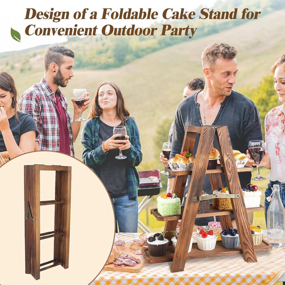 3-stöckiger Cupcake-Ständer mi – Cupcake Stand Tier Bewertung und Preis