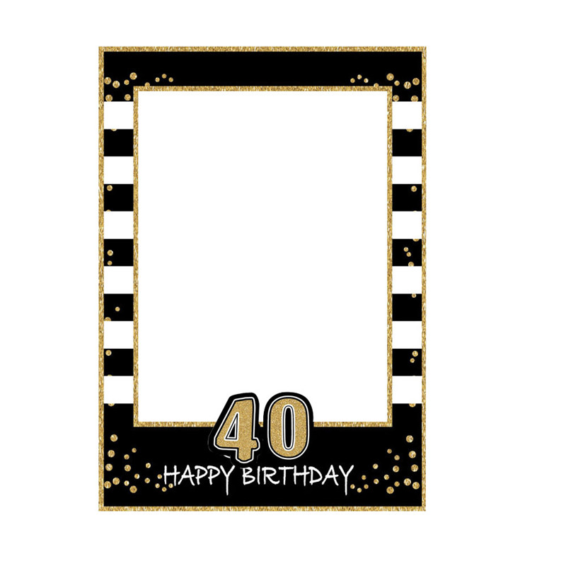 1 16 18 21 30 35 40 50 60 Gebu – Photo Booth Frame Bewertung und Preis