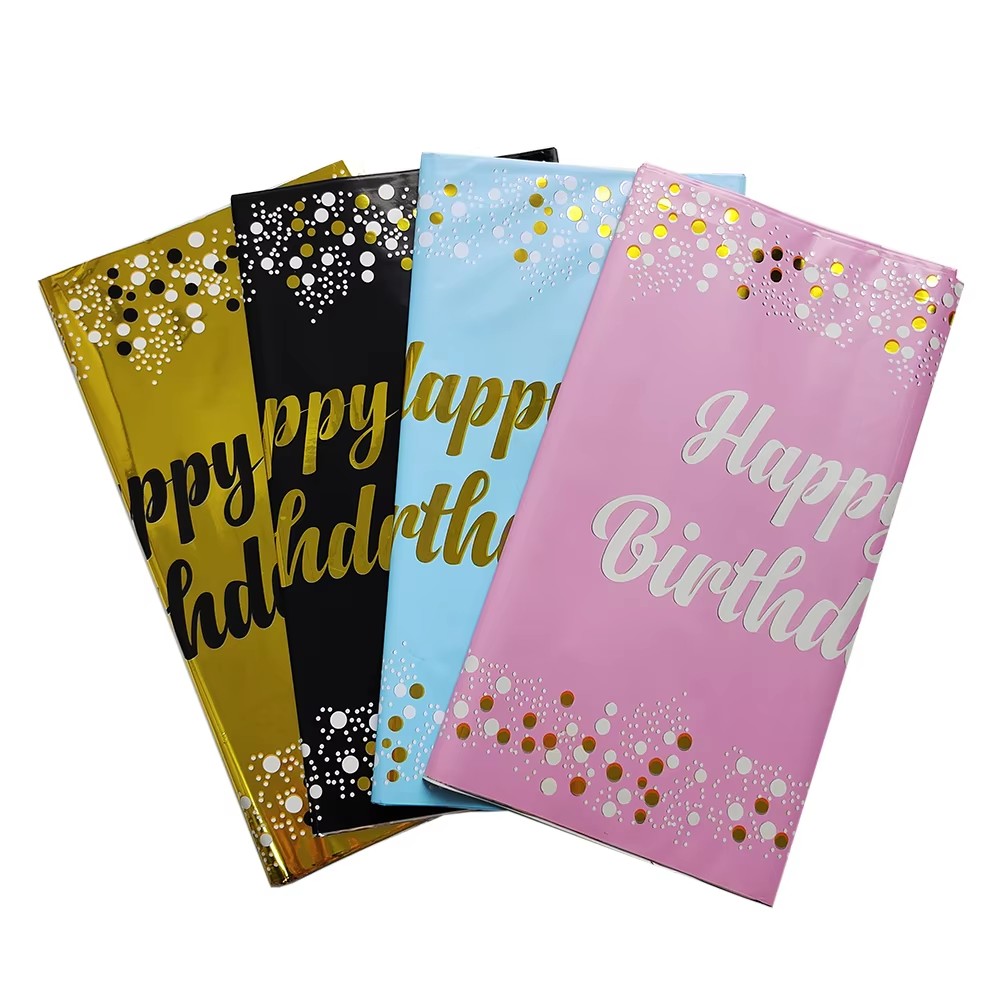 Geburtstags-Einweg-Tischdecke  – Table Cloth Disposable Bewertung und Preis