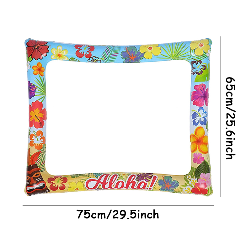 1pc Hawaiian Aloha Thema Aufbl – Photo Booth Frame Bewertung und Preis