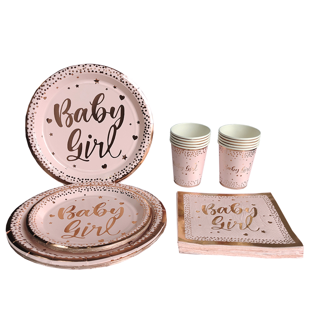 Rose Gold Party Einweg Geschir – Paper Straw Color Bewertung und Preis
