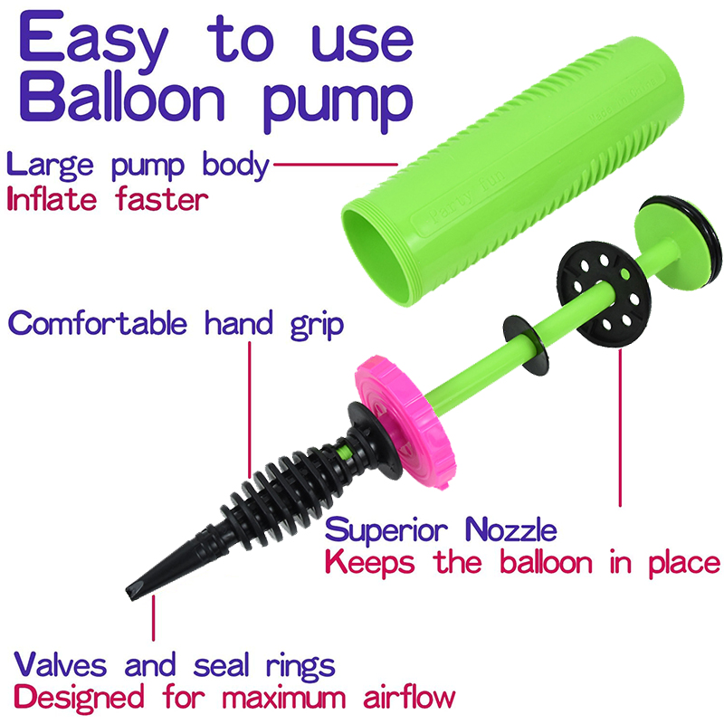 1pc Ballon pumpe Kunststoff Ha – Balloon Pump Hand Bewertung und Preis