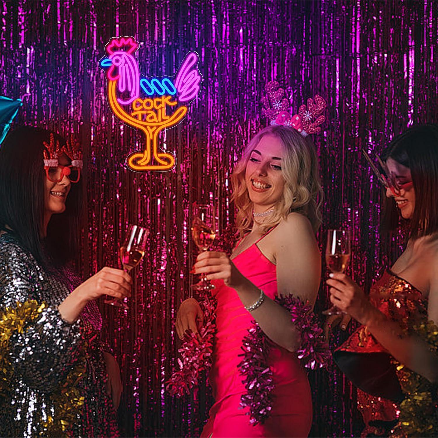 Cocktail Neon-Schild USB Dimmb – Neon Sign Party Bewertung und Preis