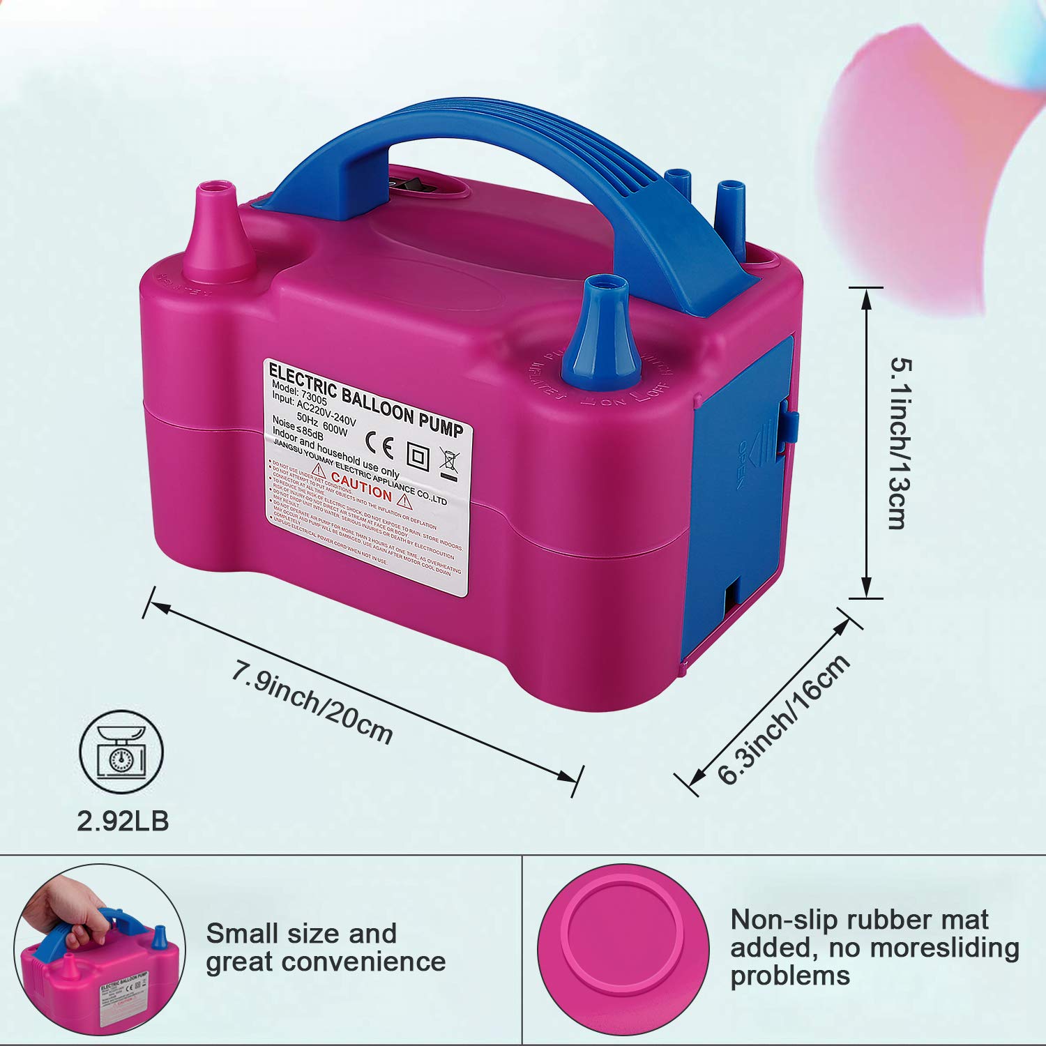 Tragbare Elektrische Ballonpum – Balloon Pump Hand Bewertung und Preis
